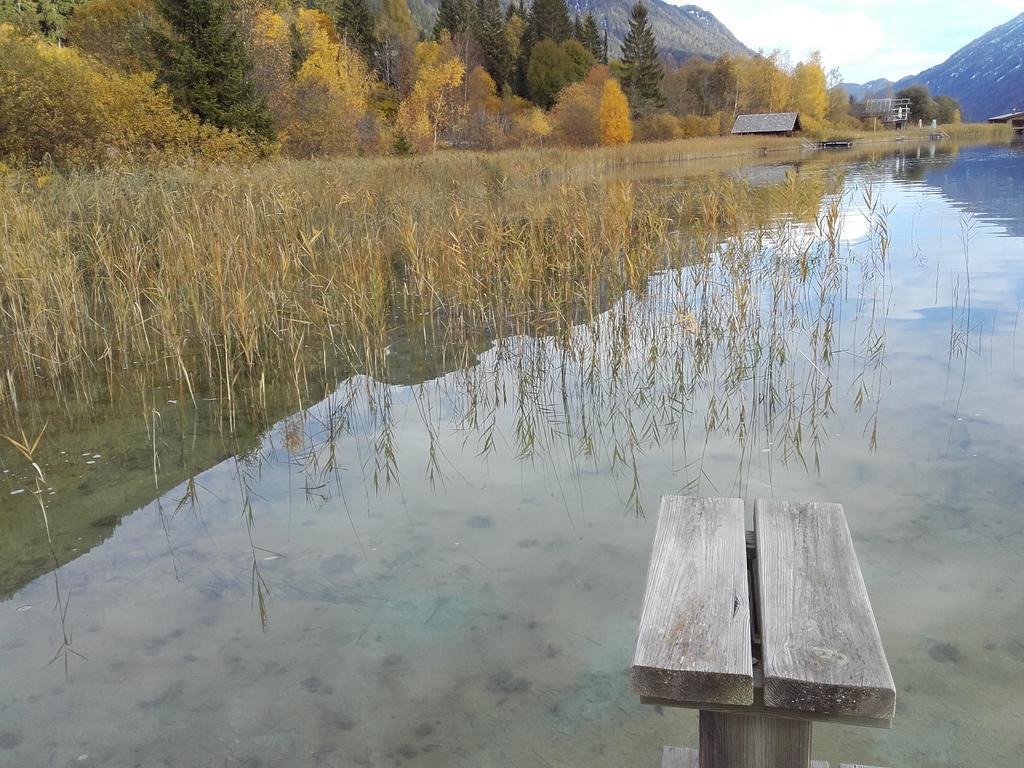 Haus Waldblick Lägenhet Weissensee Exteriör bild