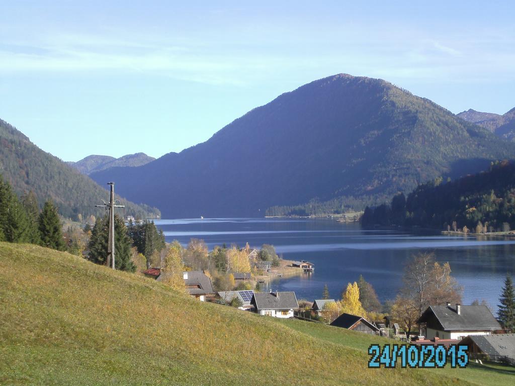 Haus Waldblick Lägenhet Weissensee Exteriör bild